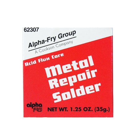 Alpha Metals Alpha Fry 1.25 oz Metal Repair Solder Tin/Lead 1 pc 62307